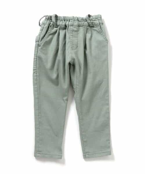 やわらかすぽ軽タックパンツ  10分丈