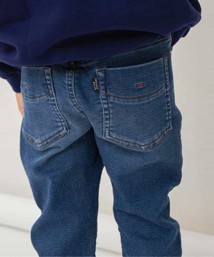 あったかすぽ軽テーパードパンツ  10分丈 ストレッチ_991223