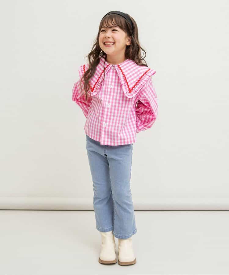 フレアエブリパンツ  10分丈 スーパーストレッチ_938643