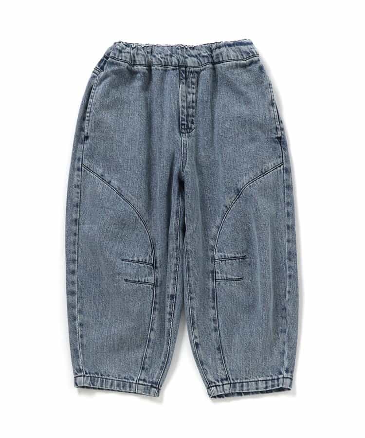 バレルレッグデニムパンツ