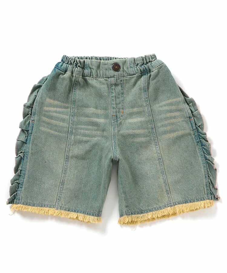レオパードフリルパンツ  6分丈_913575