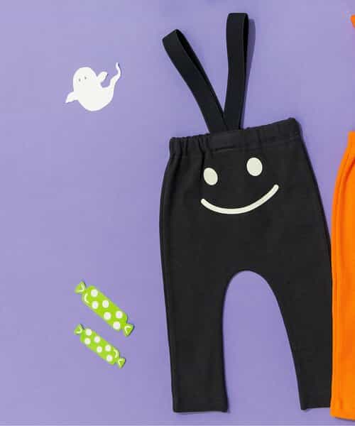 サス付きお顔モチーフレギンス