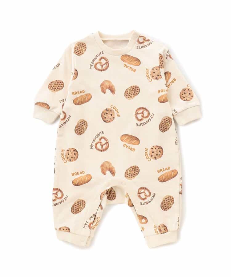 Bpop 総柄カバーオール