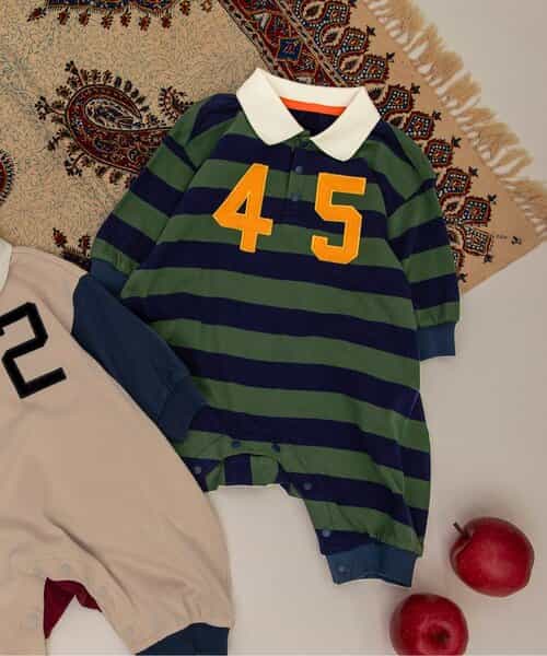 ★SALE★【リンク】ナンバリングポロシャツカバーオール