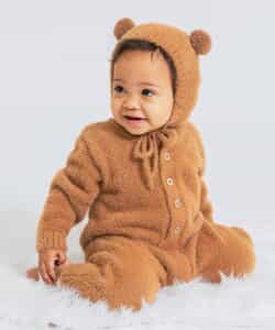【FUN!FAN!ANIMAL】シャギーカバーオール＆ボンネット_967411