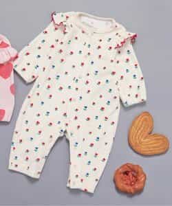 ★タイムセール★GIRLSベロアカバーオール