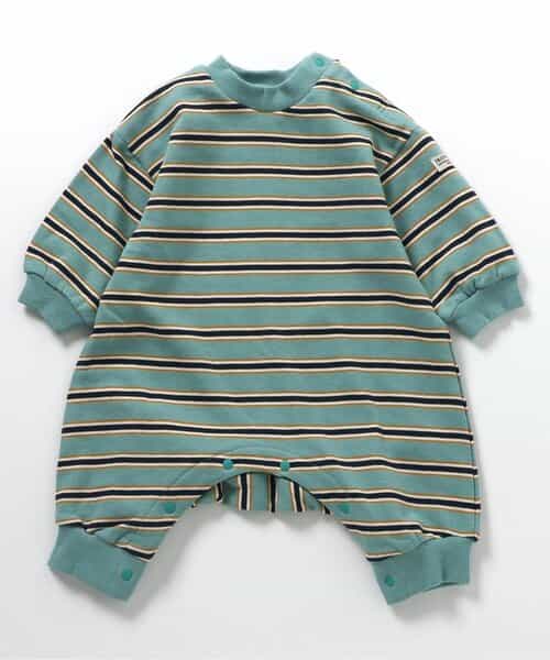 マルチボーダーカバーオール