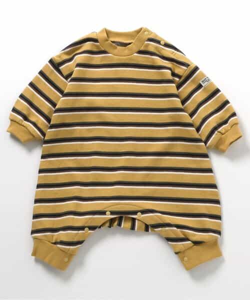 マルチボーダーカバーオール