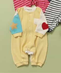 【リンク】いろいろパッチワッフルカバーオール