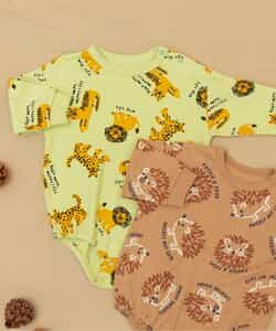 ★SALE★Bpop どうぶつ総柄ボディオール