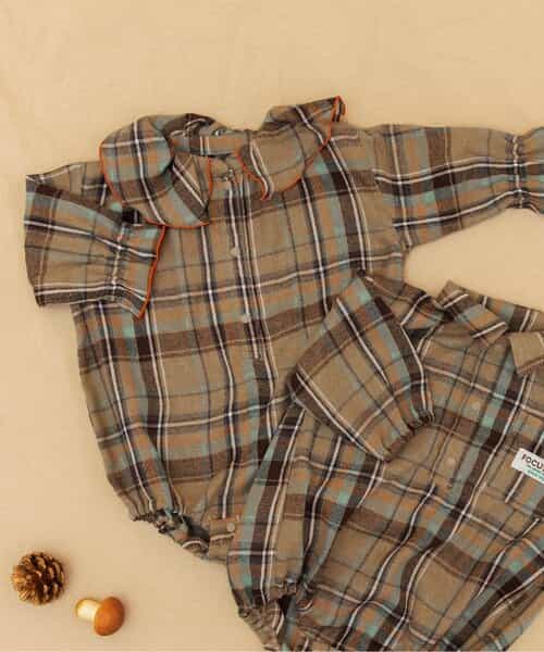 Bpop ビッグカラーシャツボディオール