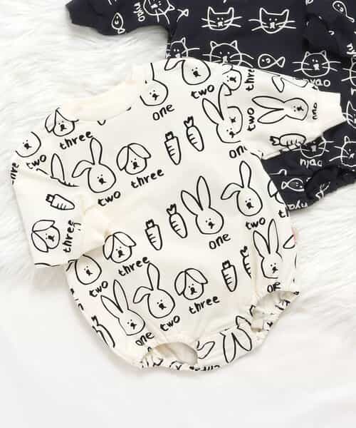 FUN!FAN!ANIMAL 総柄ボディオール