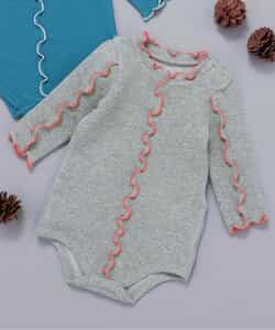 Bpop メロウリブボディスーツ