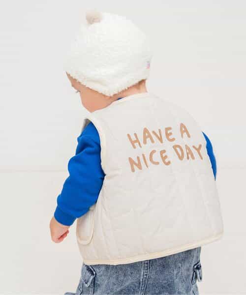 ベビーキルトベスト