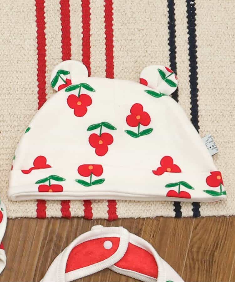 ★SALE★耳付きベビー帽 マイファーストブリーズ