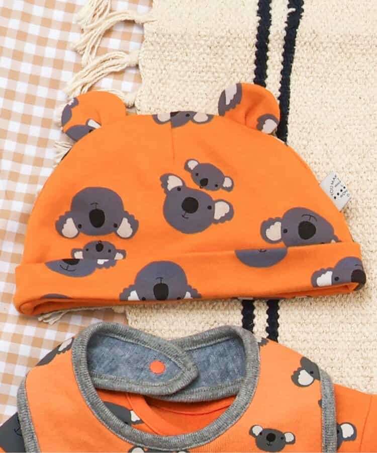 ★SALE★耳付きベビー帽 マイファーストブリーズ