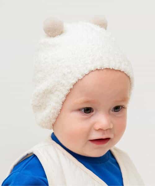 Bpop 梵天耳付きニット帽