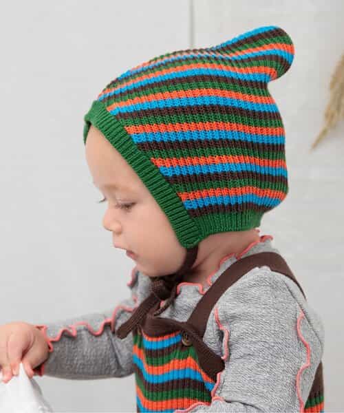 Bpop ニットボンネット