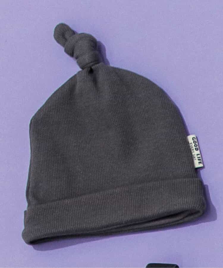 ベビー結び帽子