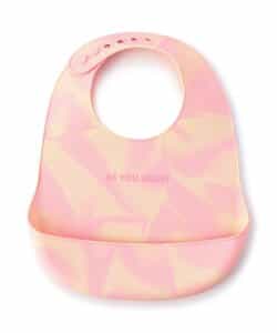 マーブルシリコンビブ