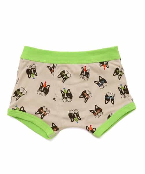 3P対象 BOYSブルドック＆FOスマイルボクサーパンツ