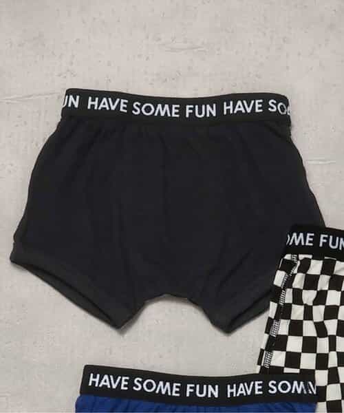 3P対象 BOYSカラバリボクサーパンツ