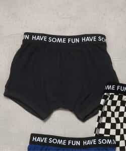 3P対象 BOYSカラバリボクサーパンツ