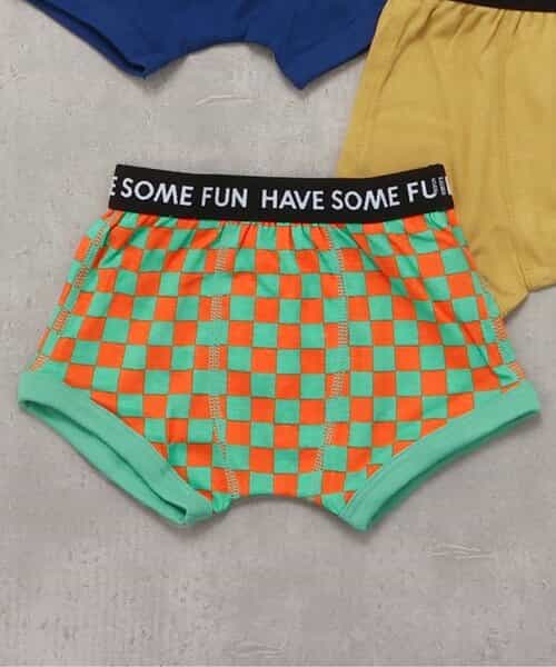 3P対象 BOYSカラバリボクサーパンツ