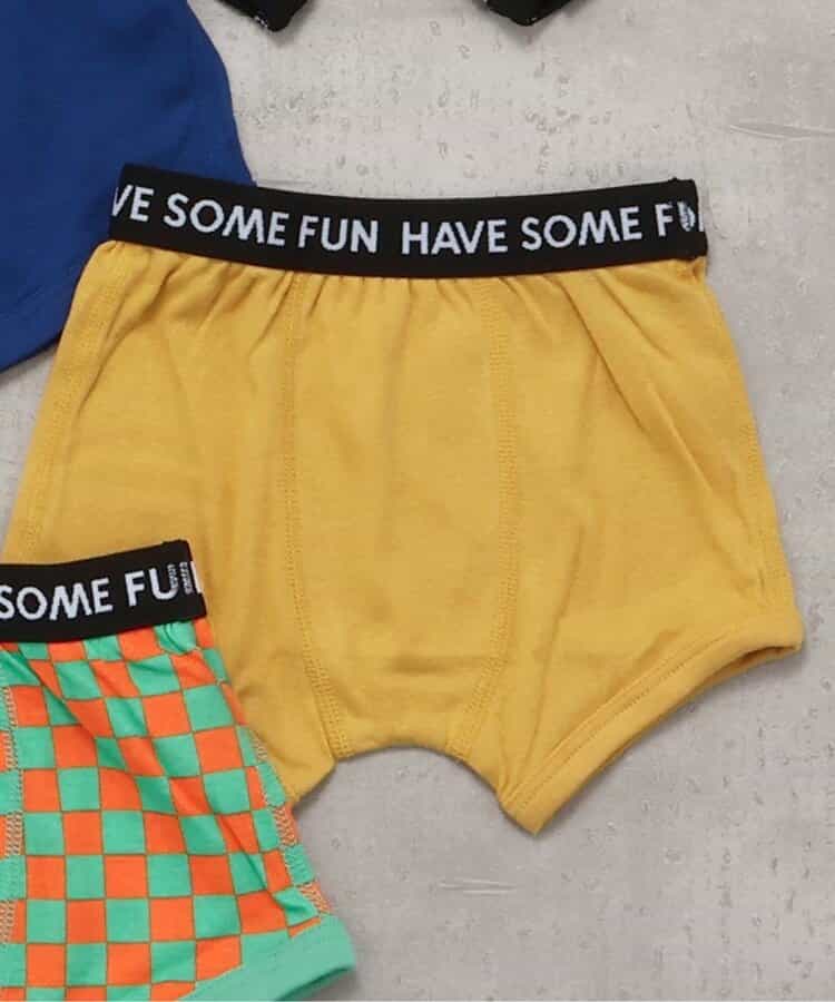 3P対象 BOYSカラバリボクサーパンツ