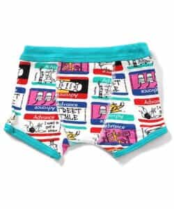 3P対象 BOYSゲーム・チケット柄ボクサーパンツ