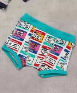 3P対象 BOYSゲーム・チケット柄ボクサーパンツ