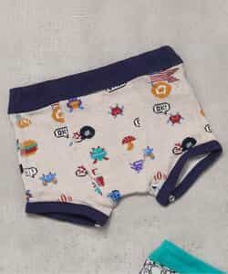 3P対象 BOYSゲーム・チケット柄ボクサーパンツ