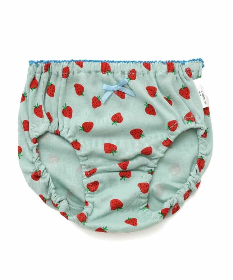 3P対象  GIRLS花＆イチゴショーツ