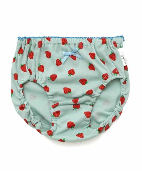 3P対象  GIRLS花＆イチゴショーツ