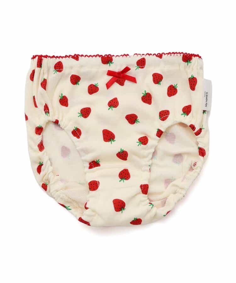 3P対象  GIRLS花＆イチゴショーツ