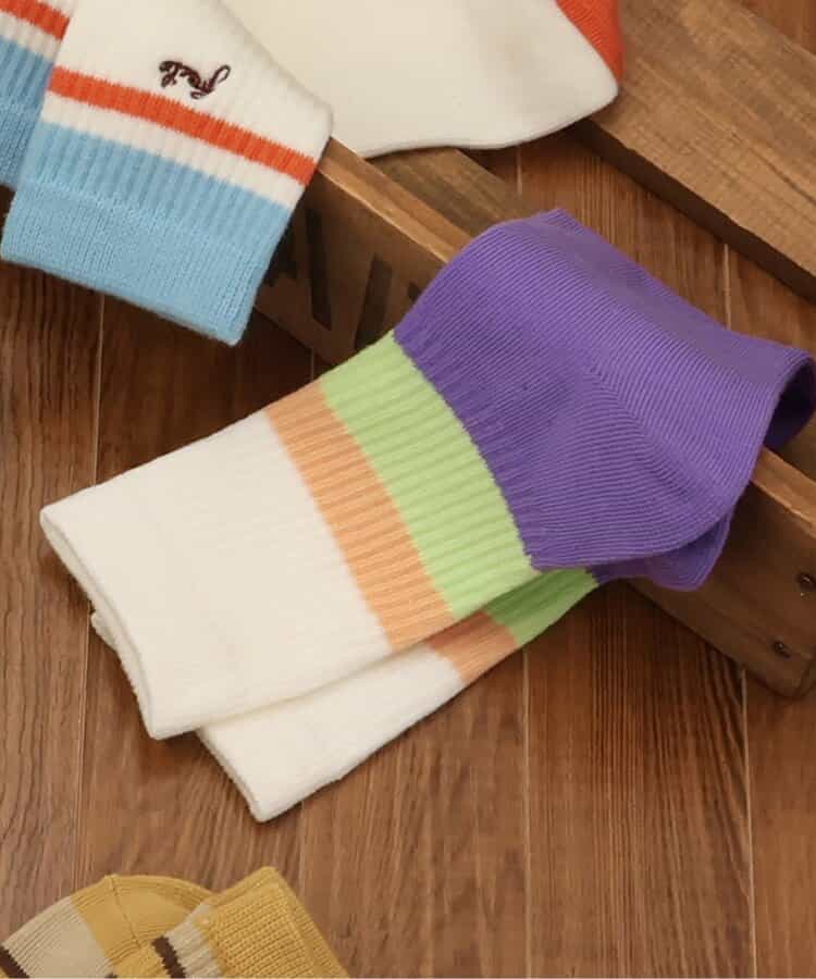 3P対象 ライン・ロゴソックス