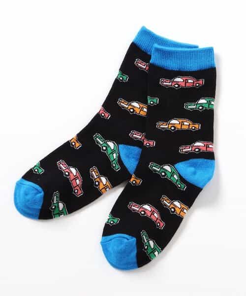 3P対象  BOYS総柄ソックス