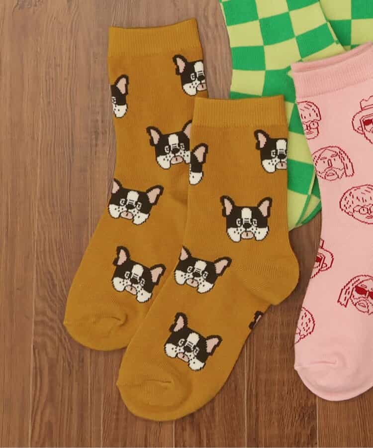 3P対象 BOYSポップソウガラソックス