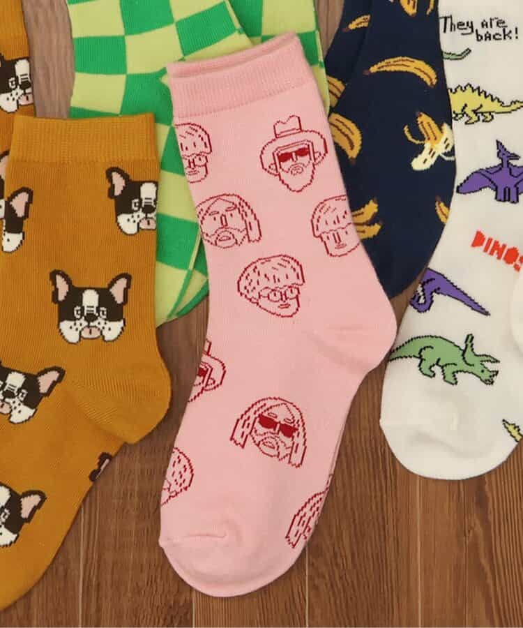 3P対象 BOYSポップソウガラソックス