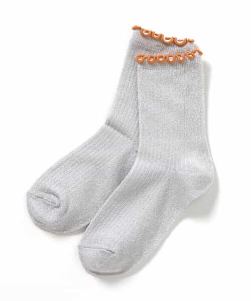 3P対象 ラメメロウカラバリソックス