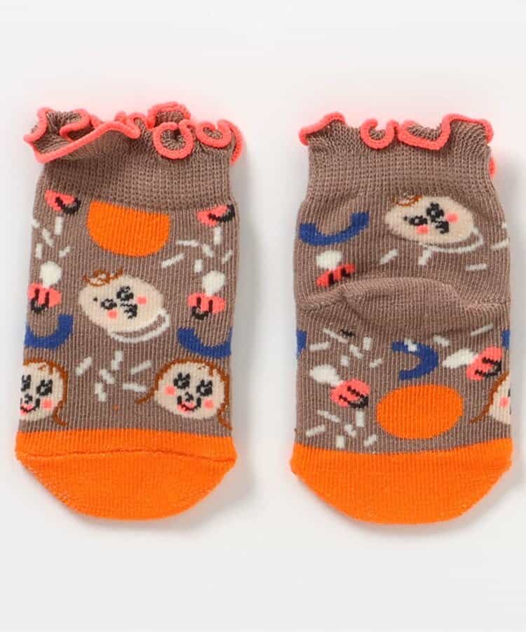 3P対象 バラエティ総柄ソックス マイファーストブリーズ