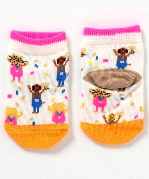 3P対象 バラエティ総柄ソックス マイファーストブリーズ