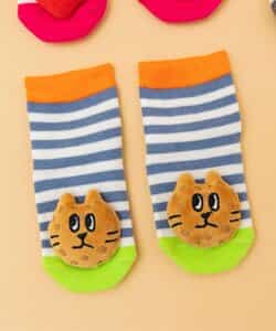 【Bpop】ラトル付きソックス