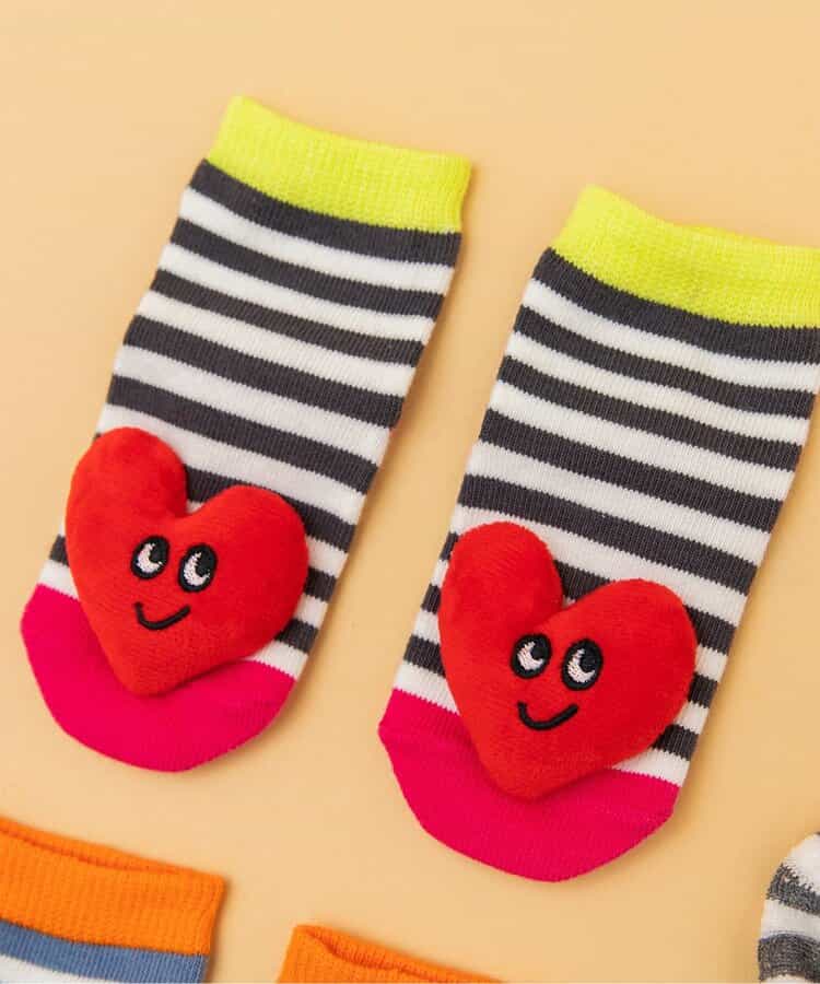 【Bpop】ラトル付きソックス