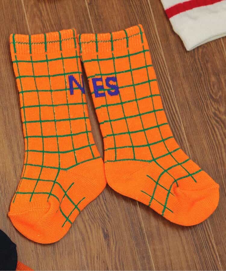 3P対象 【Bpop】ベビーカラーハイソックス