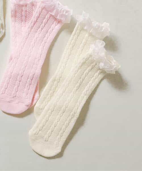 3P対象 おめかしベビーハイソックス
