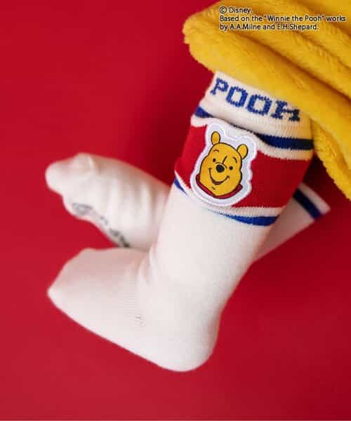 【リンク】ディズニーキャラクター くまのプーさん/ベビーハイソックス