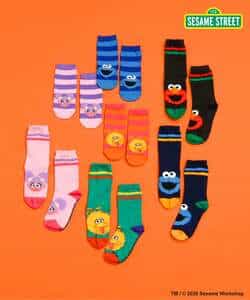 【リンク】SESAME STREET ベビーハイソックス_977521