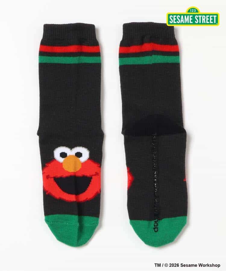 【リンク】SESAME STREET フェイスモチーフソックス_977529