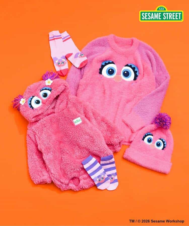 【リンク】SESAME STREET フェイスモチーフソックス_977538